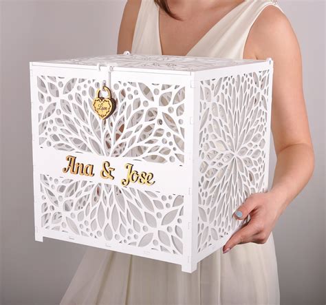 secure wedding card boxes